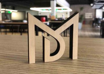 md logo wood laser cut blog post preview