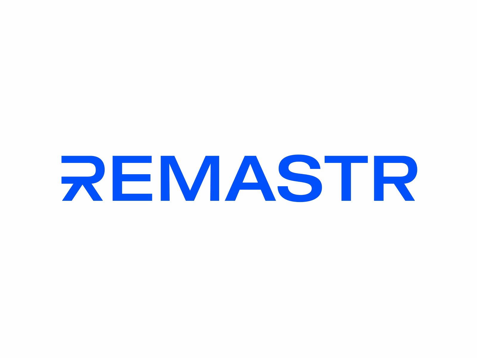 Remastr logo animation intro opener