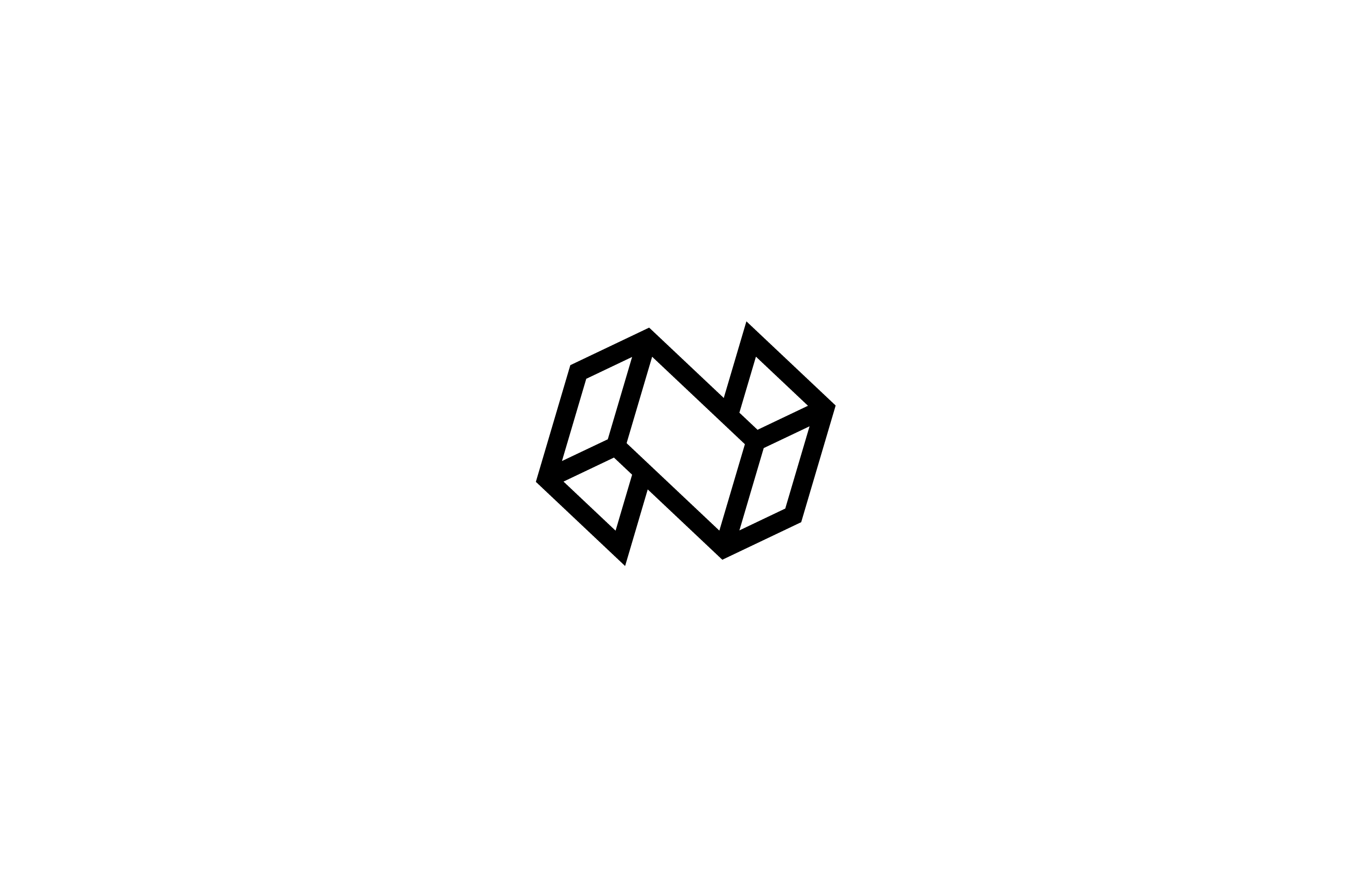 letter n blocks geometric fold classic logo design mark symbol timeless