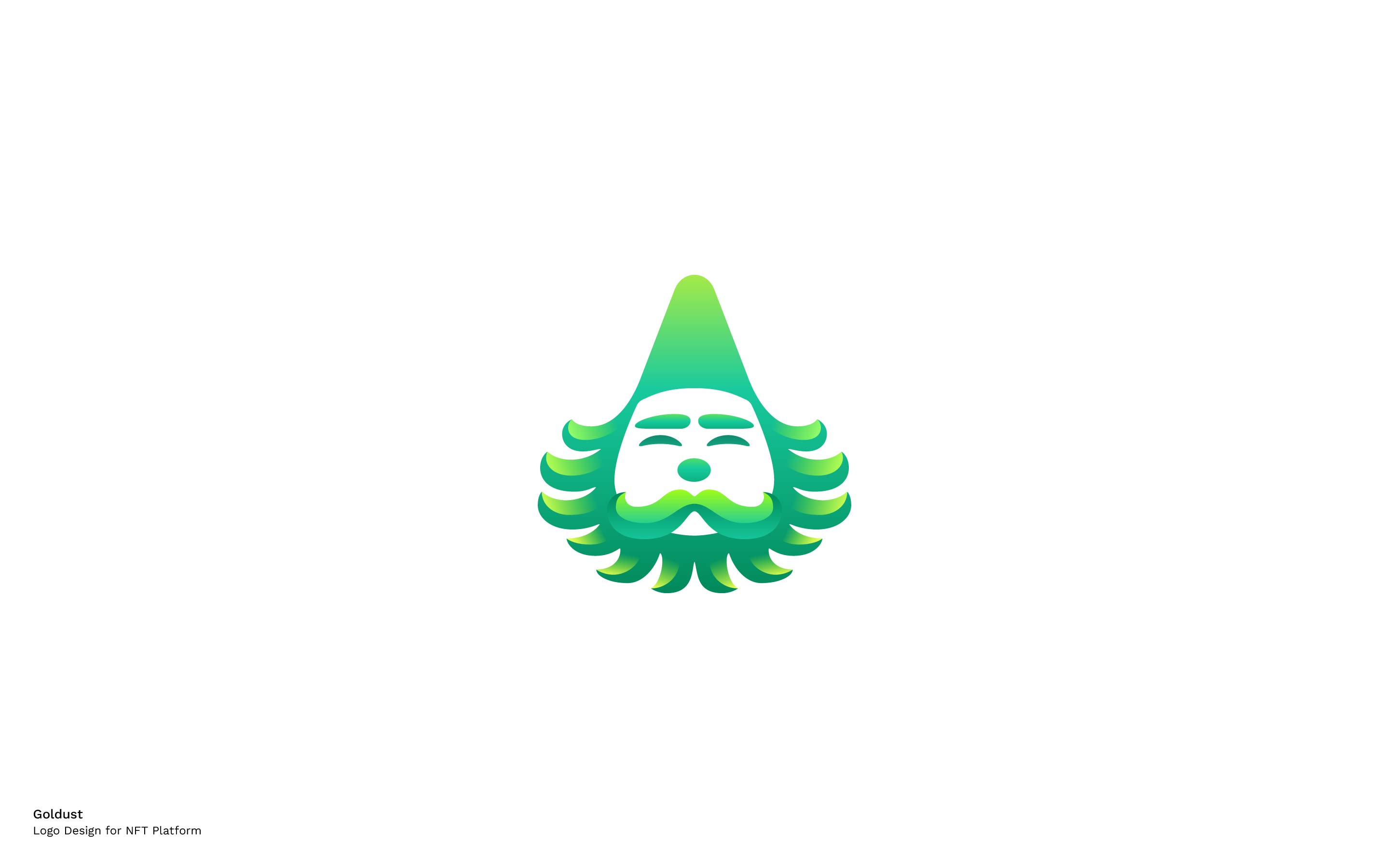 logo design based on magical gnome by mihai dolganiuc design